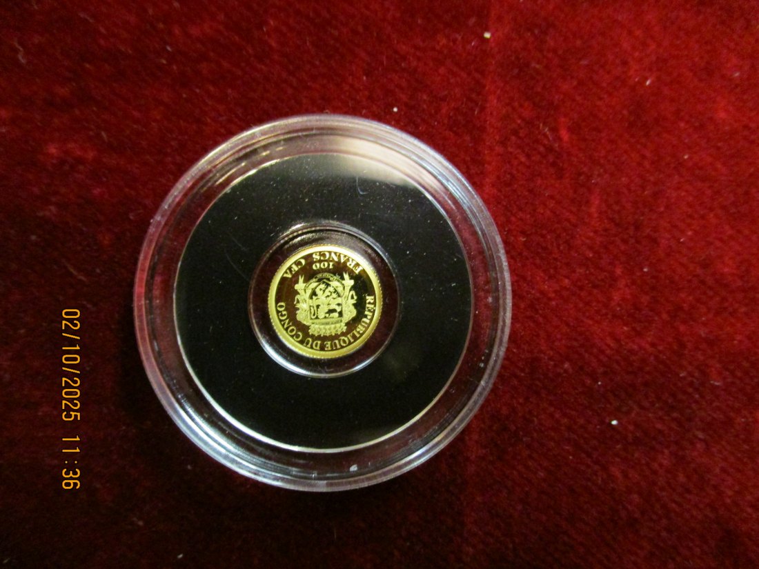  Anlagegold 100 Francs 9999er Gold 0,5 Gramm mit Zertifikat   