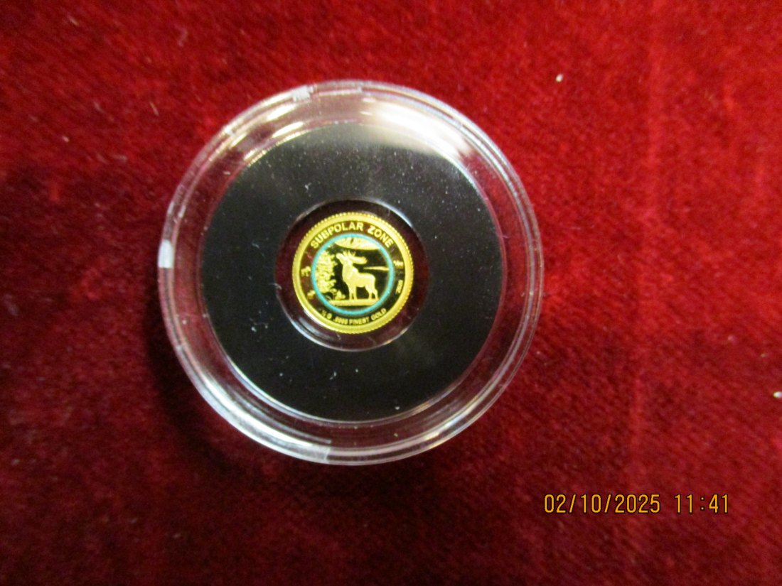  Anlagegold 1.000 Francs 9999er Gold 0,5 Gramm mit Zertifikat   