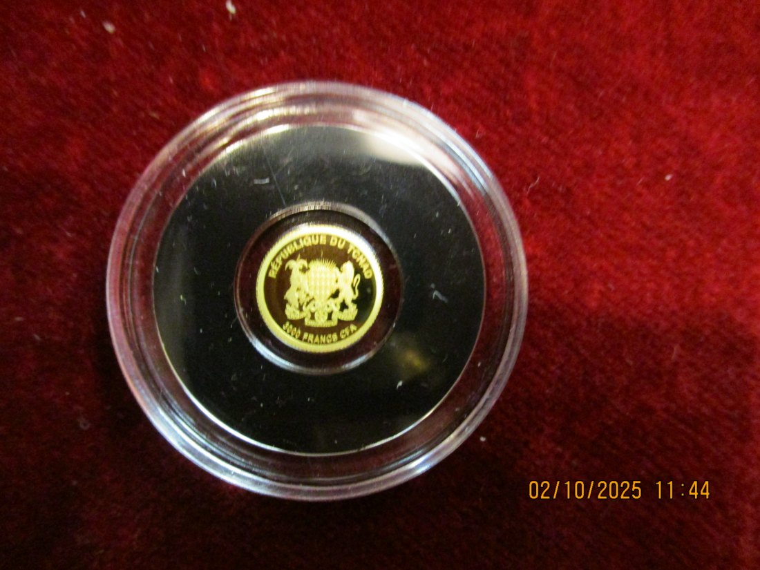  Anlagegold 3.000 Francs 9999er Gold 0,5 Gramm mit Zertifikat   