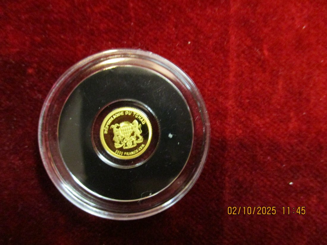  Anlagegold 3.000 Francs 9999er Gold 0,5 Gramm mit Zertifikat   
