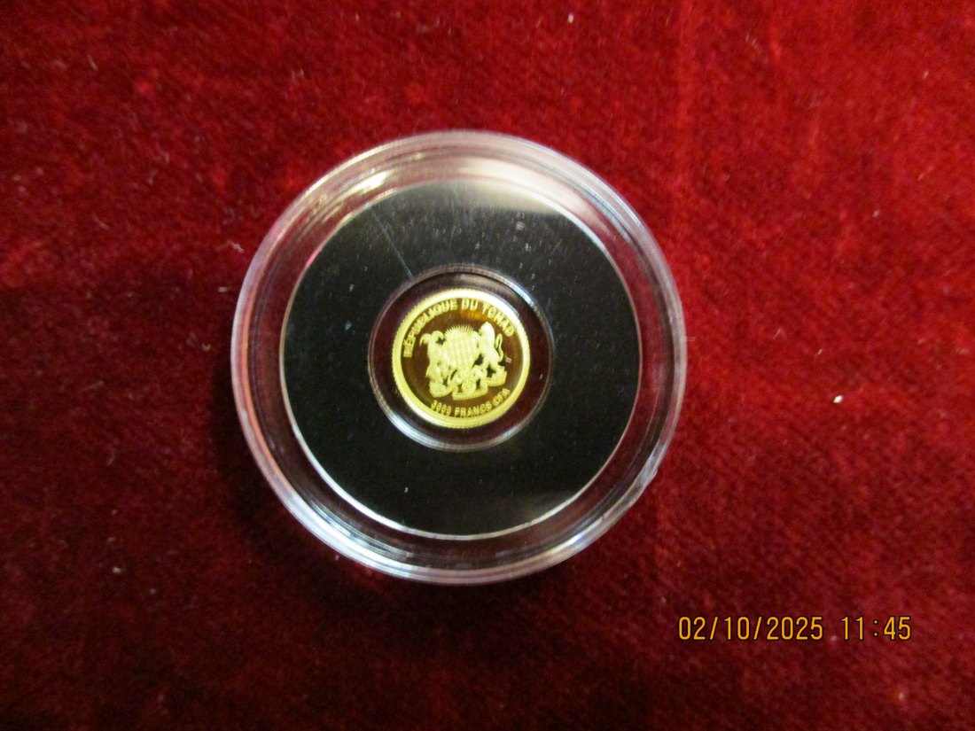  Anlagegold 3.000 Francs 9999er Gold 0,5 Gramm mit Zertifikat   
