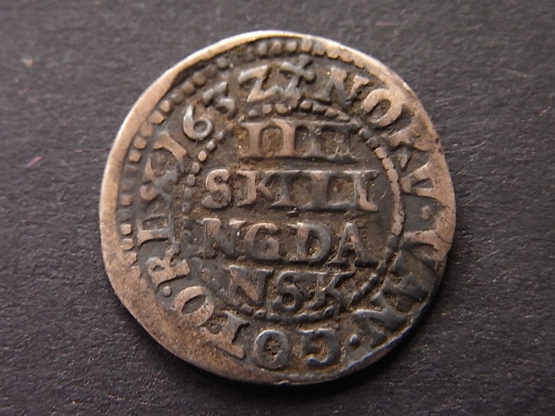  Dänemark IIII Skilling 1632 s/ss Hede142 Rar   