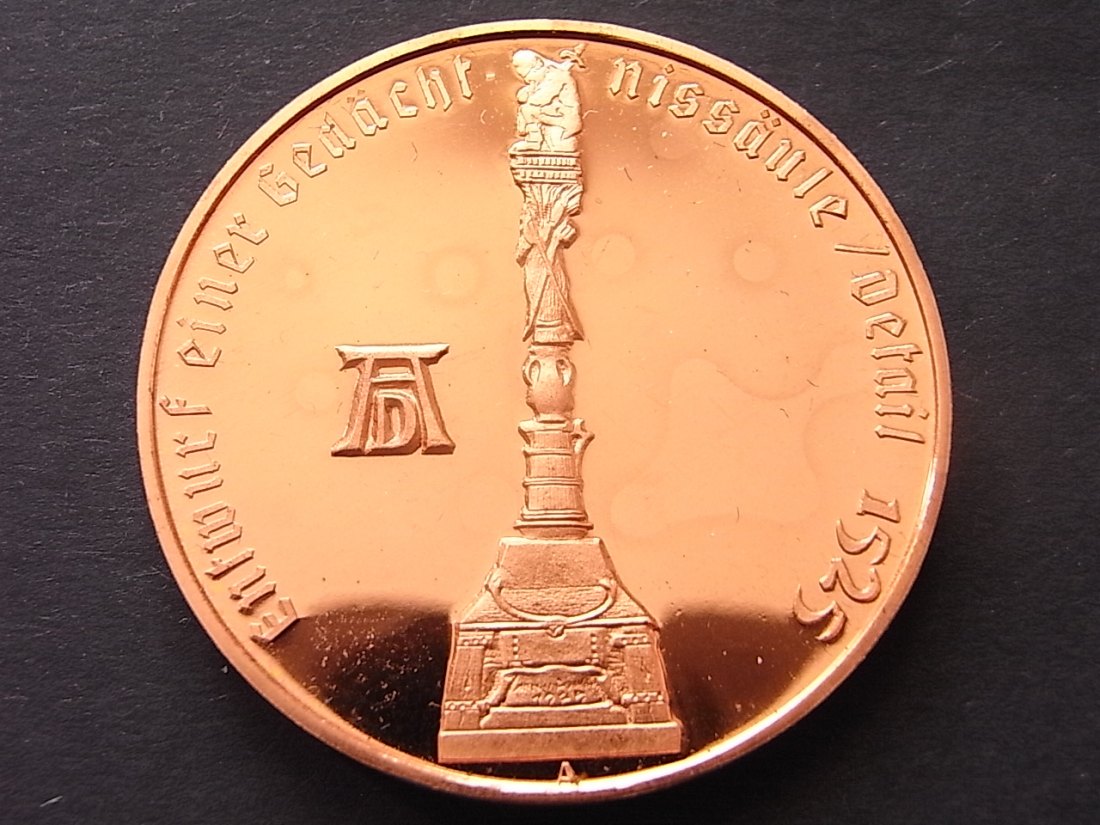  Medaille Schloß Heidrungen Luther Ehrung 40mm Proof   