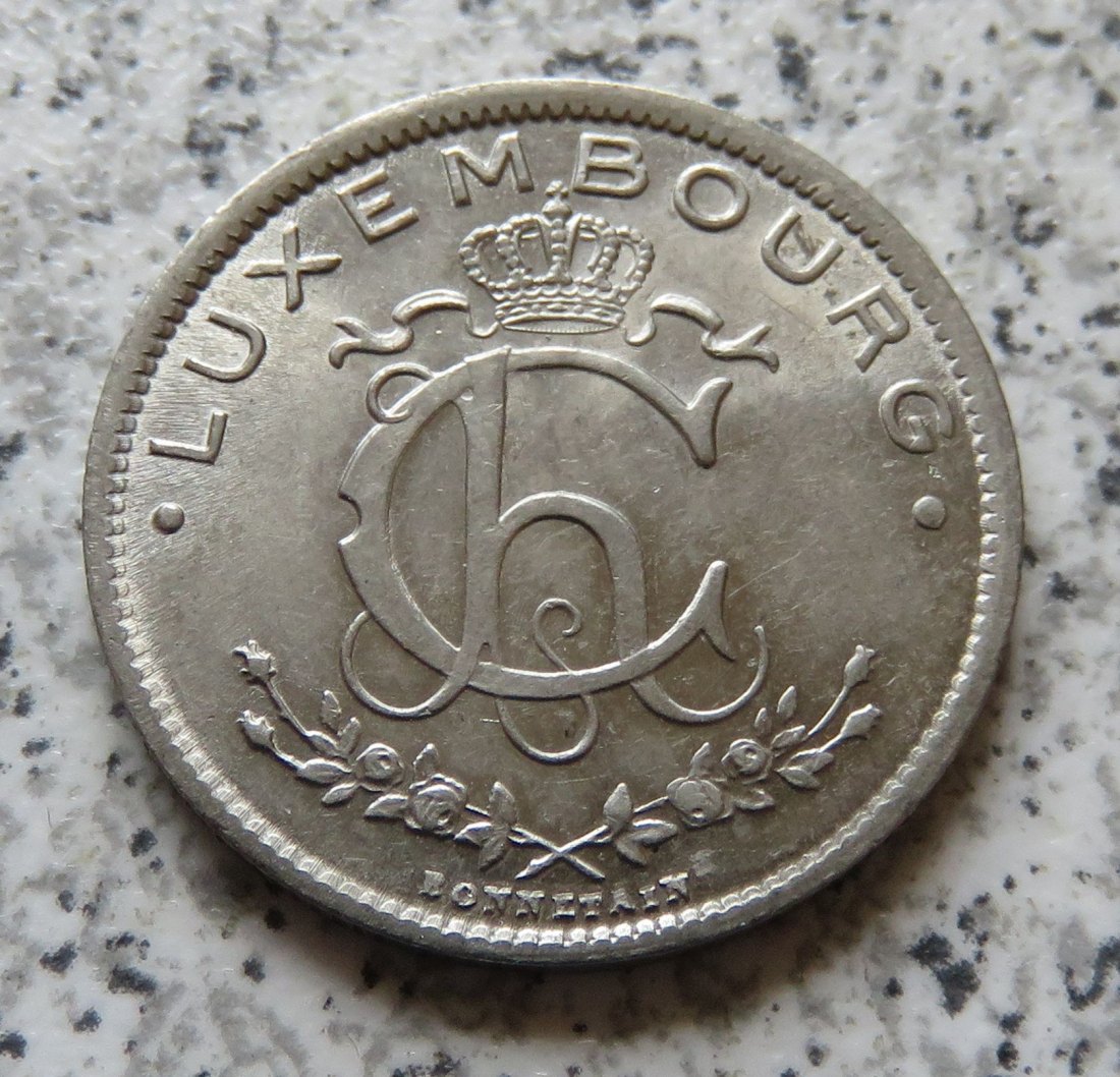  Luxemburg 1 Franc 1935, Erhaltung   
