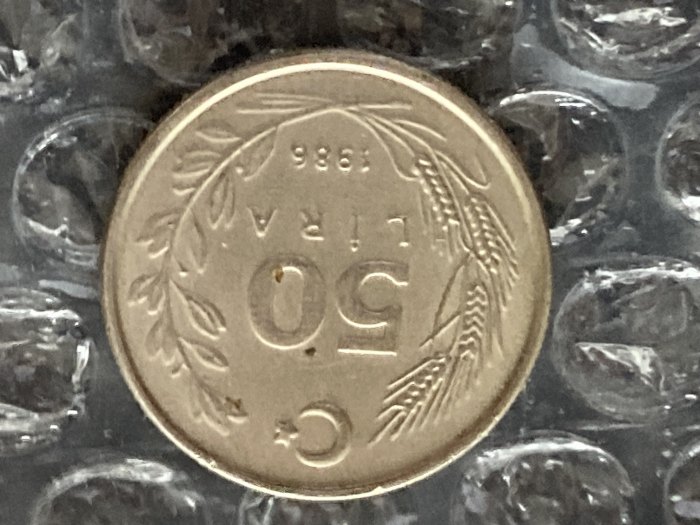  Münze Münzen Umlaufmünze Türkei 50 Lira 1986   