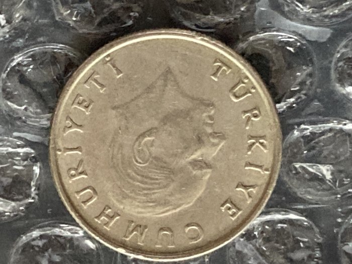  Münze Münzen Umlaufmünze Türkei 50 Lira 1986   