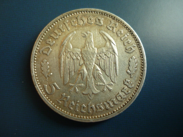  5 MARK 1934 SCHILLER!   