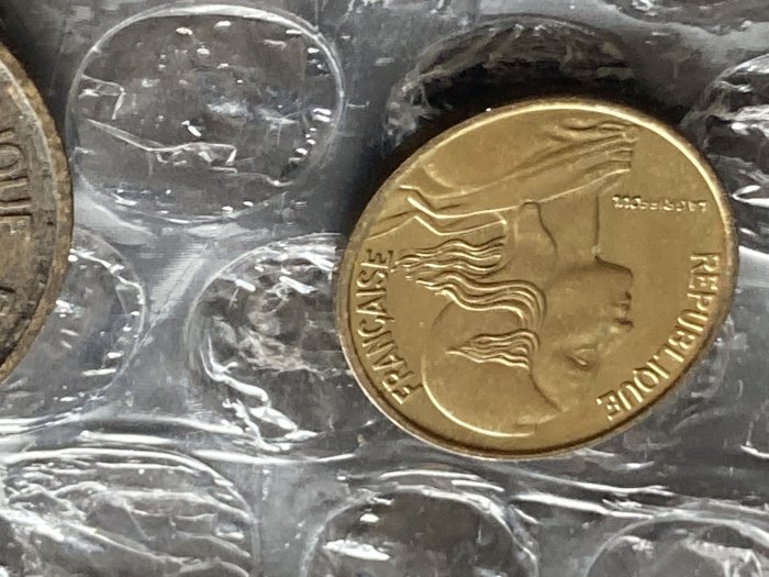  Münze Münzen Umlaufmünze Frankreich 5 Centimes 1987   