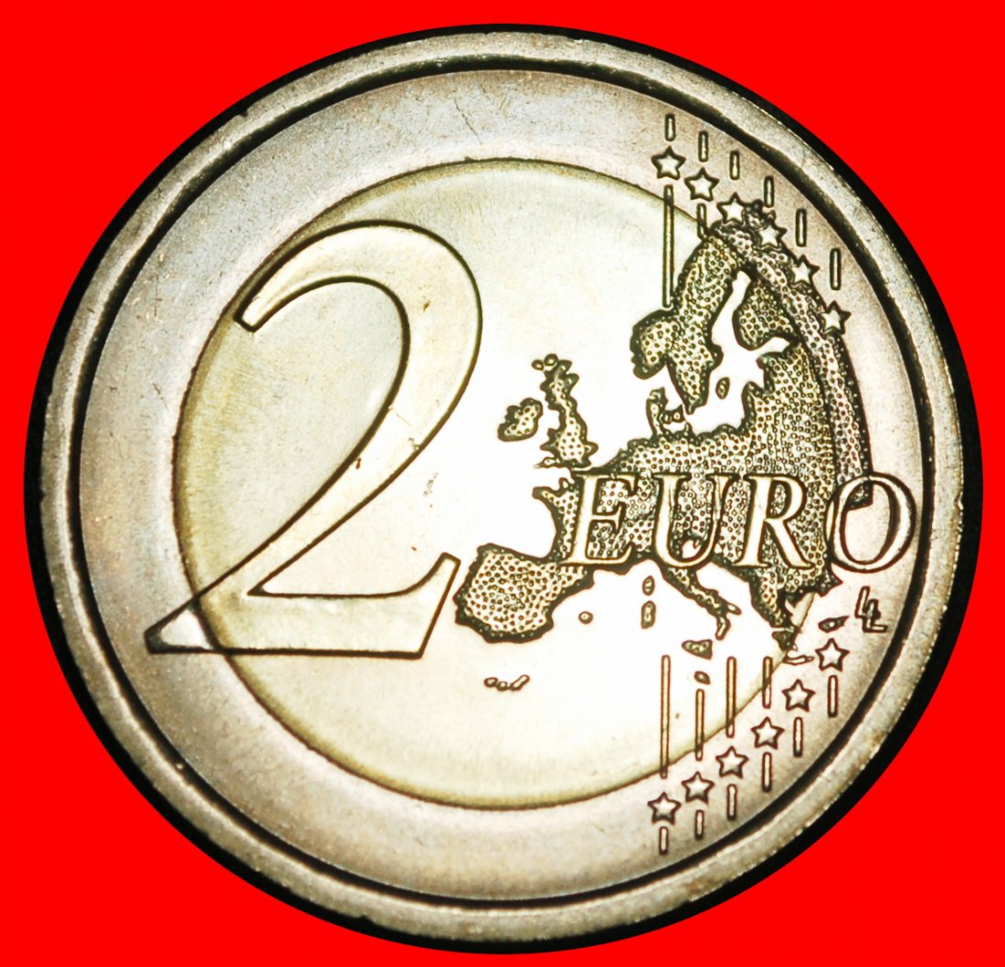 Ⰶ ROTES KREUZ: ITALIEN ★ 2 EURO 2021R! NICHT-PHALLISCHE TYP I r1! STG STEMPELGLANZ!★OHNE VORBEHALT!   