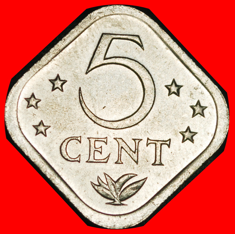  Ⰶ WITH ARUBA 1971-1985: NETHERLANDS ANTILLES★5 CENTS 1980! BEATRIX 1980-2013★LOW START ★ NO RESERVE!   