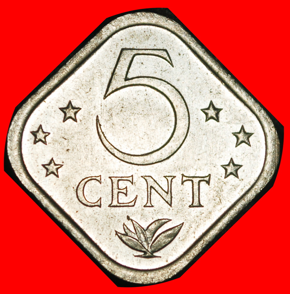  Ⰶ WITH ARUBA 1971-1985: NETHERLANDS ANTILLES★5 CENTS 1981! BEATRIX 1980-2013★LOW START ★ NO RESERVE!   