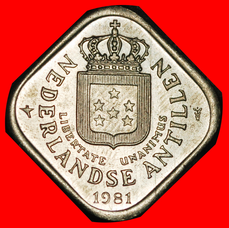  Ⰶ WITH ARUBA 1971-1985: NETHERLANDS ANTILLES★5 CENTS 1981! BEATRIX 1980-2013★LOW START ★ NO RESERVE!   