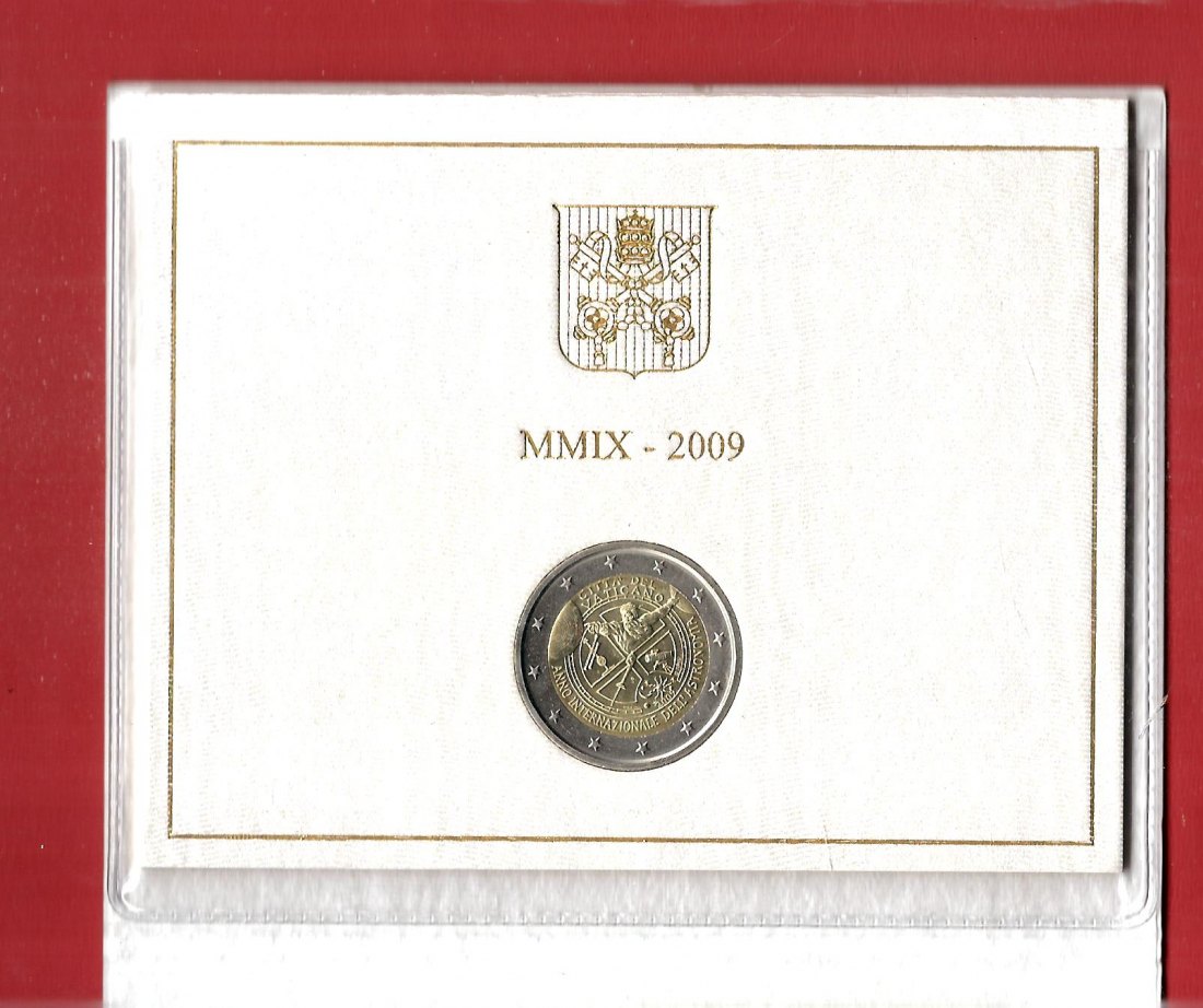  2 Euro Vatikan 2009 Koblenzer Muenzen Studio Münzankauf Koblenz Frank Maurer AL684   