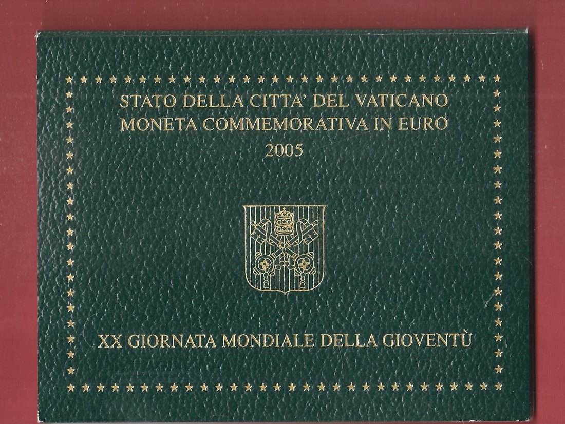  2 Euro Vatikan 2005 Rar Koblenzer Muenzen Studio Münzankauf Koblenz Frank Maurer AL686   
