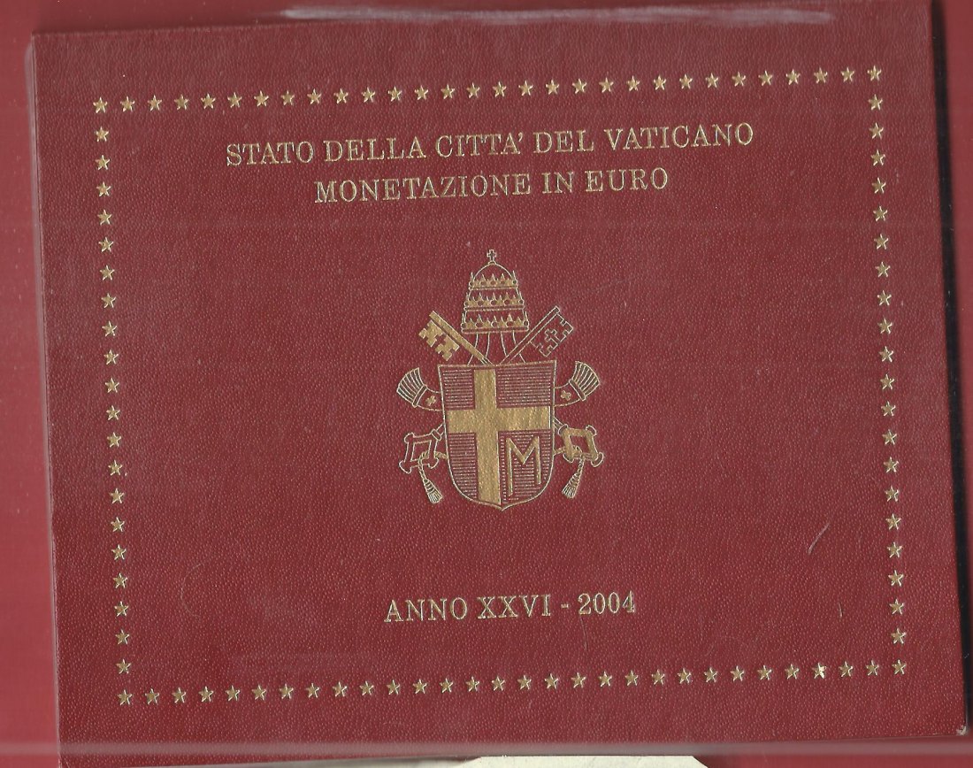 Vatikan KMS 2004 Koblenzer Muenzen Studio Münzankauf Koblenz Frank Maurer AL688   
