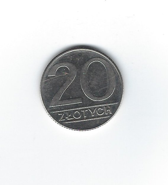  Polen 20 Zlotych 1989   