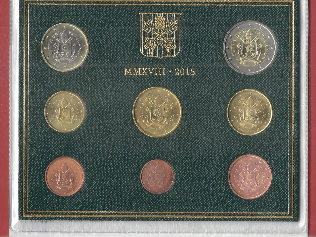  Vatikan KMS 2018 Koblenzer Muenzen Studio Münzankauf Koblenz Frank Maurer AL413   