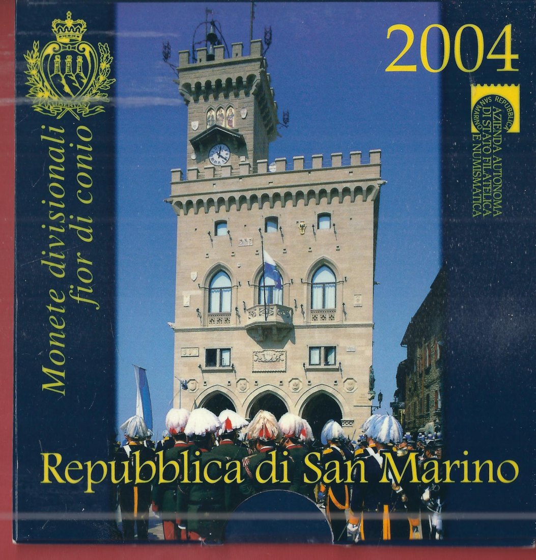 San Marino KMS 8,88 2004 TOP Zustand Münzenankauf Frank Maurer Koblenz AL415   