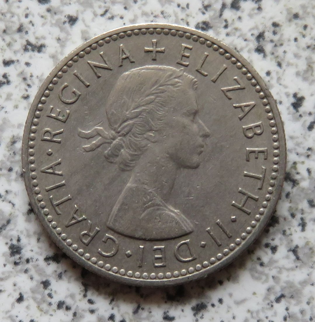  Großbritannien 1 Shilling 1955, Englisch   