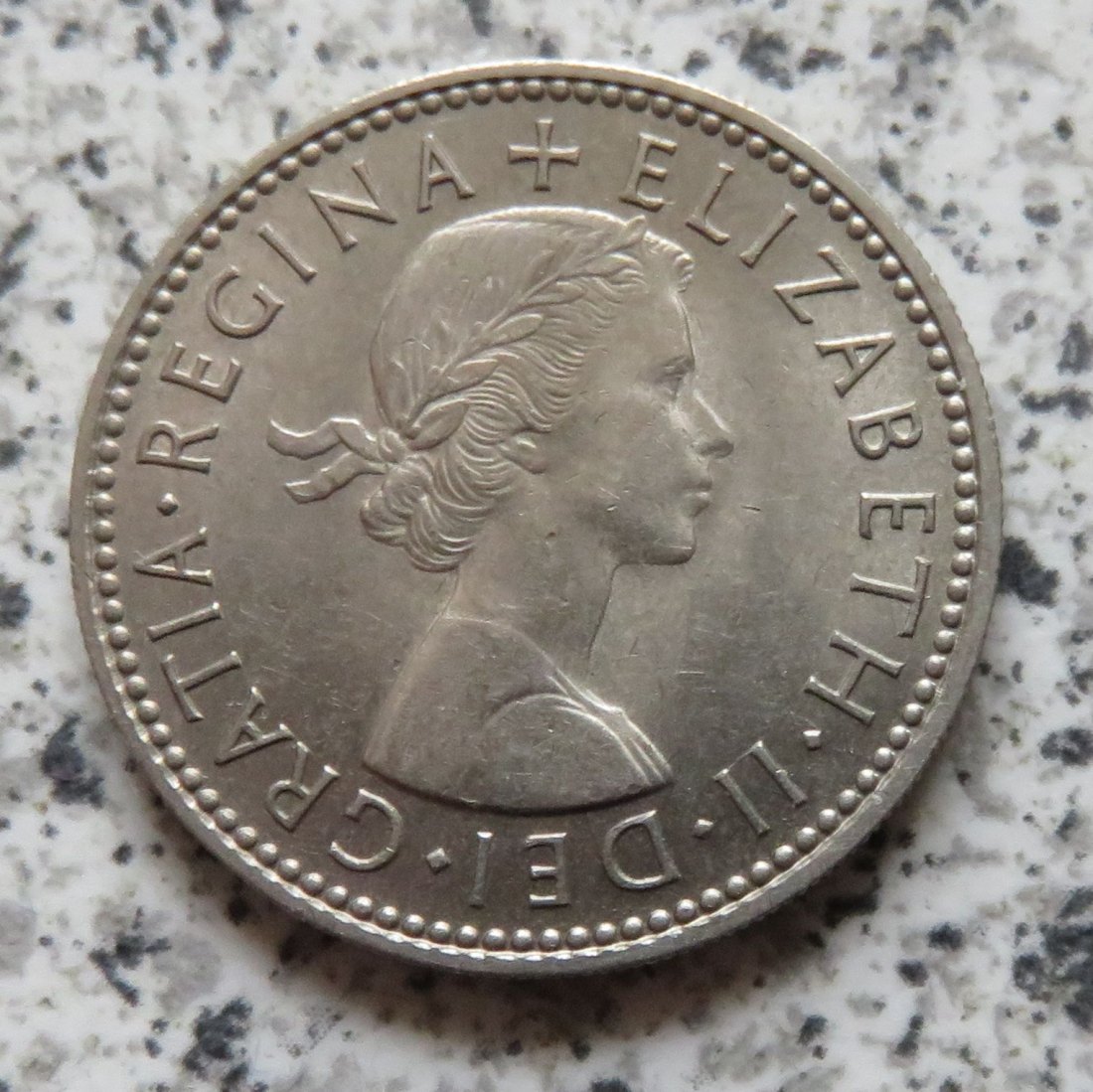  Großbritannien 1 Shilling 1958, Englisch, Erhaltung   