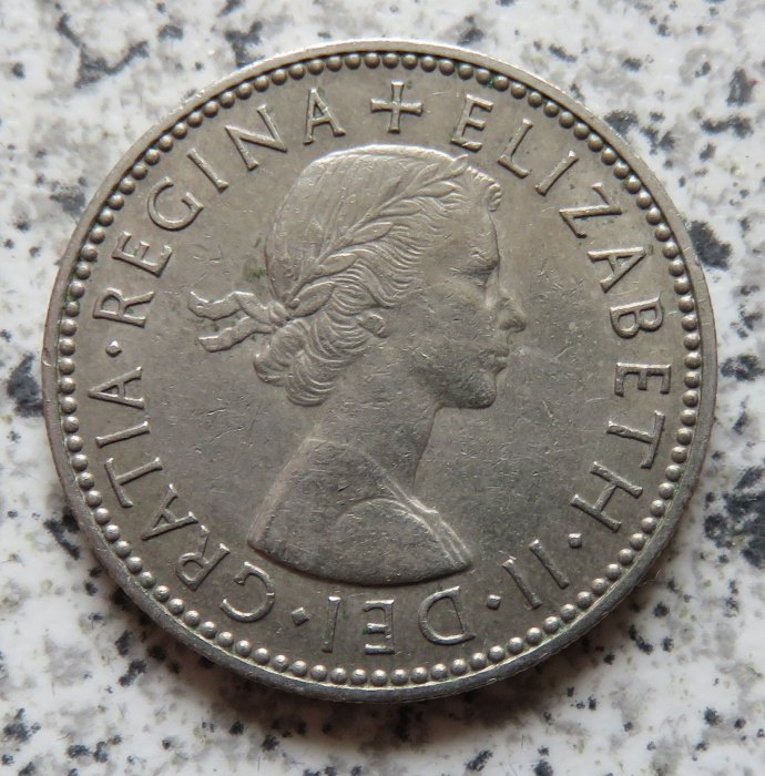  Großbritannien 1 Shilling 1958, Englisch   