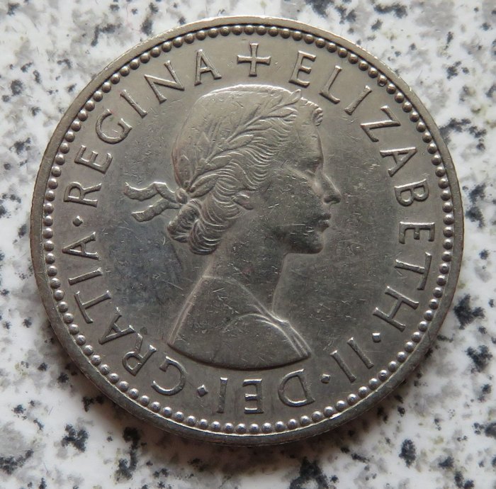  Großbritannien 1 Shilling 1959, Englisch   