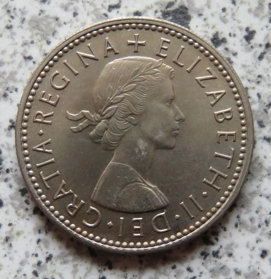 Großbritannien 1 Shilling 1966, Englisch, Erhaltung   