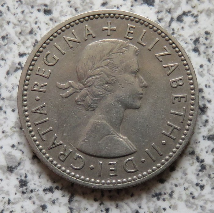  Großbritannien 1 Shilling 1955, Schottisch   
