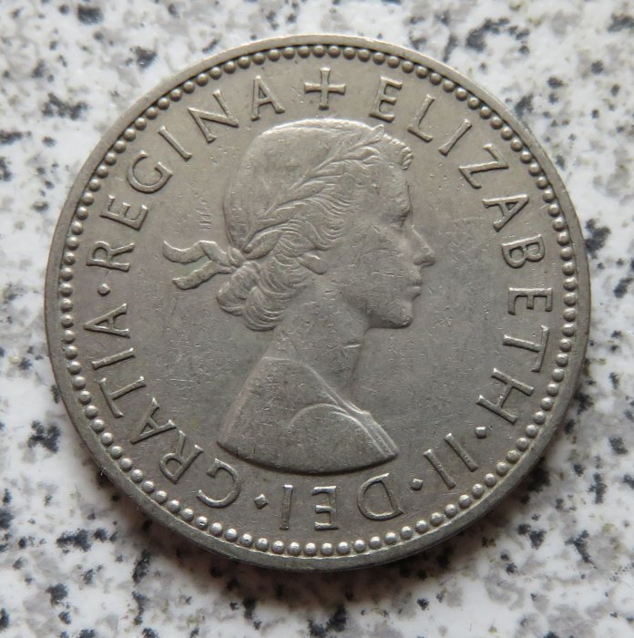  Großbritannien 1 Shilling 1956, Schottisch   
