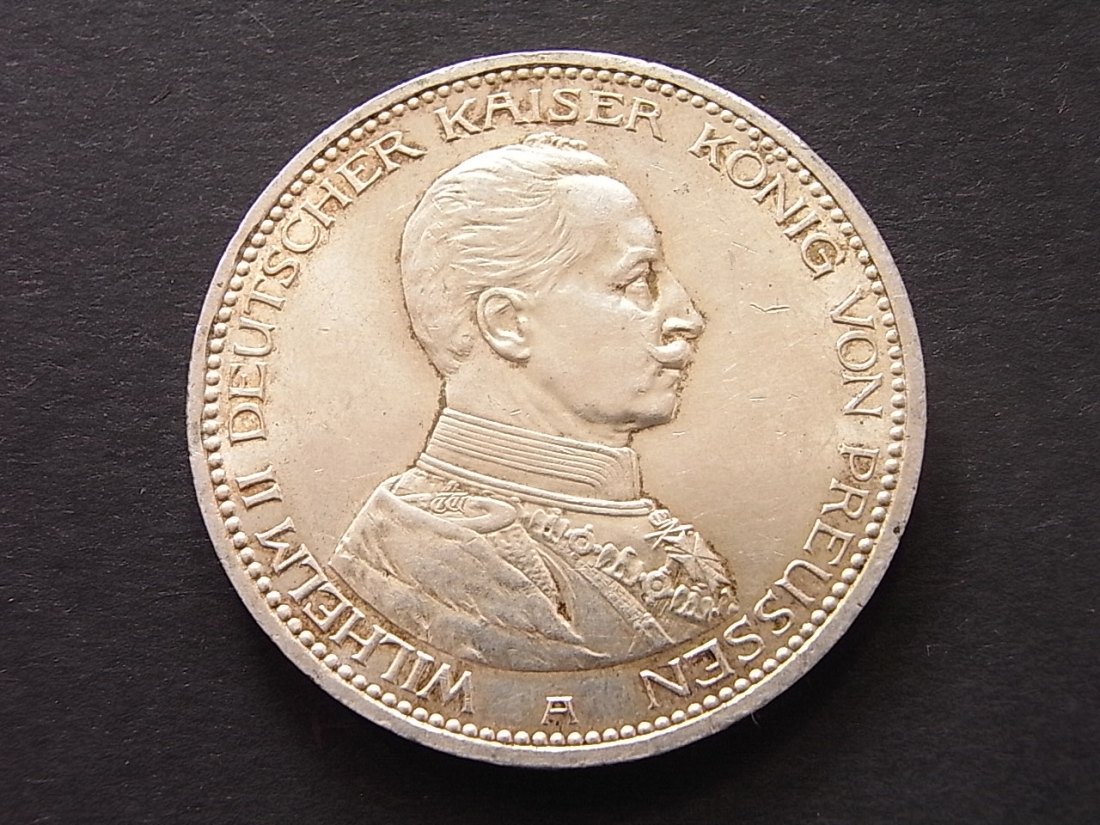  Preussen 5 Mark 1913 vzgl   
