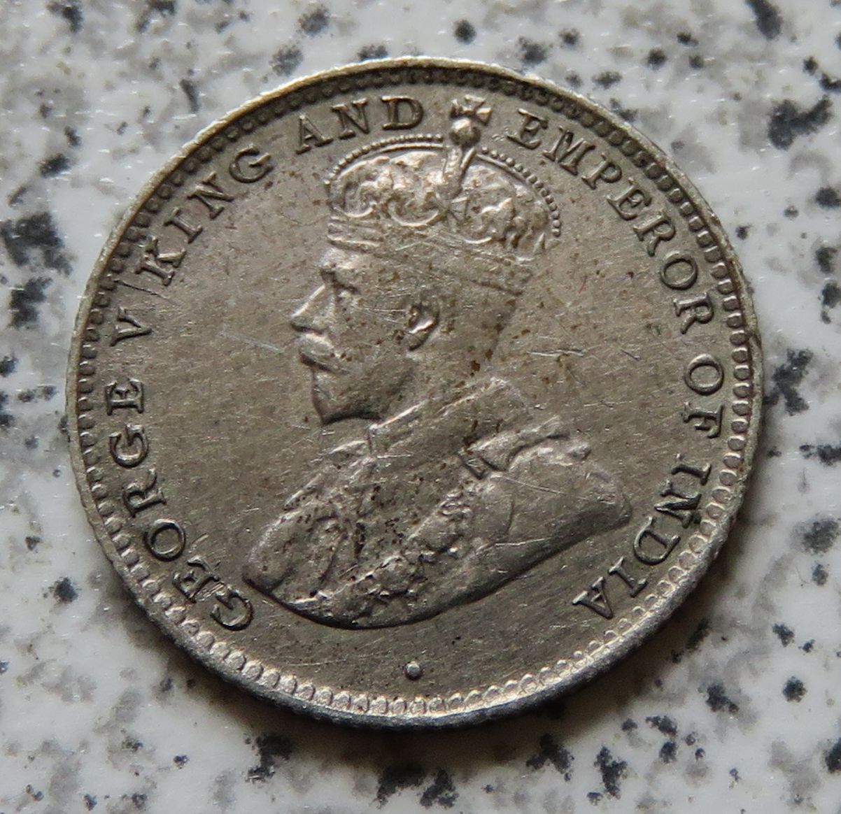 Ceylon 10 Cents 1912, besser   