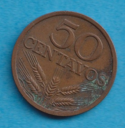 Portugal 50 Centavos 1976   