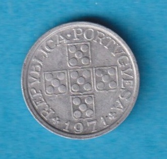  Portugal 10 Centavos 1971   