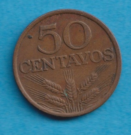  Portugal 50 Centavos 1974   