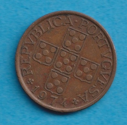  Portugal 50 Centavos 1974   