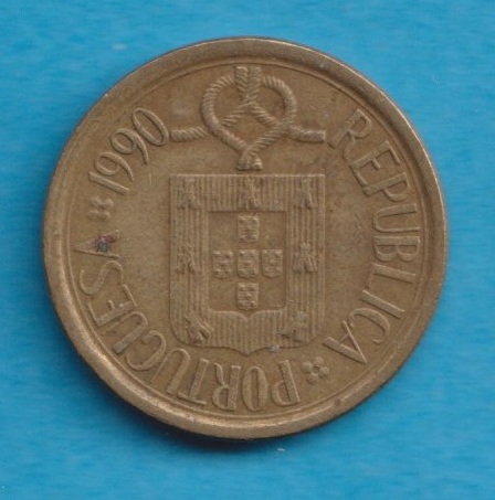  Portugal 10 Escudos 1990   