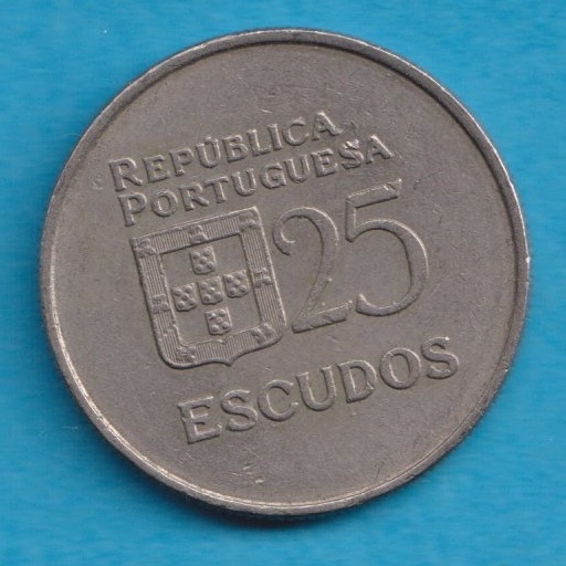  Portugal 25 Escudos 1980   