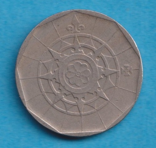  Portugal 20 Escudos 1986   