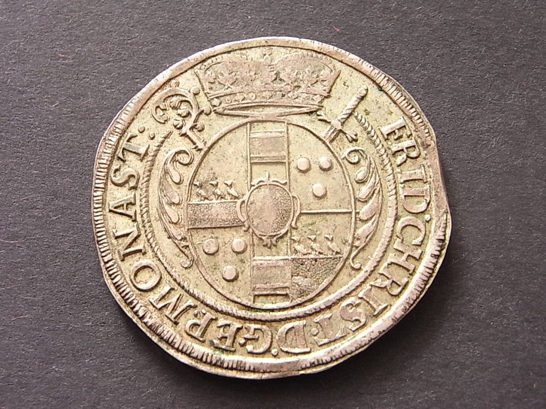  Münster Bistum 24 Mariengroschen 1693 Dav.692 fvzgl Zain   