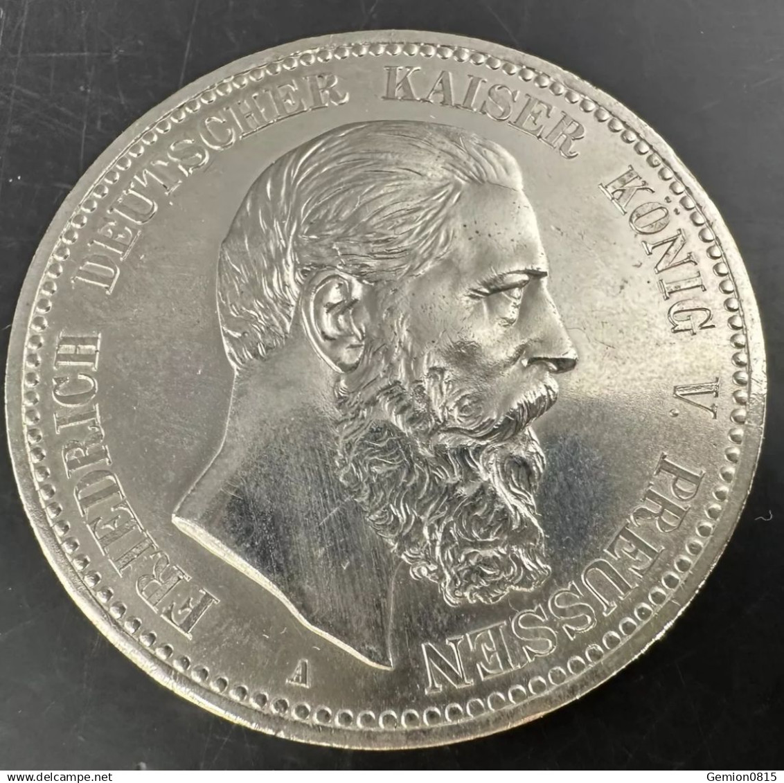  5 MARK Preußen 1888 JÄGER 99 VZ+/Stglz   