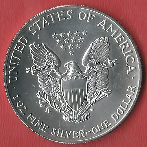  Silver Eagle 1991 Koblenzer Muenzen Studio Münzankauf Koblenz Frank Maurer AL432   