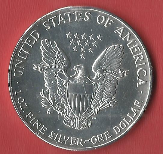  Silver Eagle 1987 Koblenzer Muenzen Studio Münzankauf Koblenz Frank Maurer AL433   