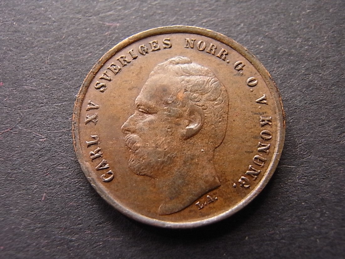  Schweden 1 Öre 1861 ss   