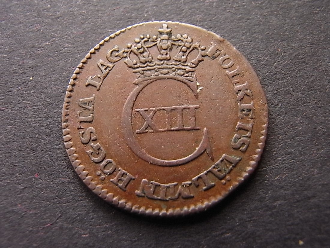  Schweden 1/12 Skilling 1812 ss+   