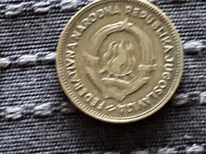  Münze Münzen Umlaufmünze Jugoslawien 20 Dinar 1955   