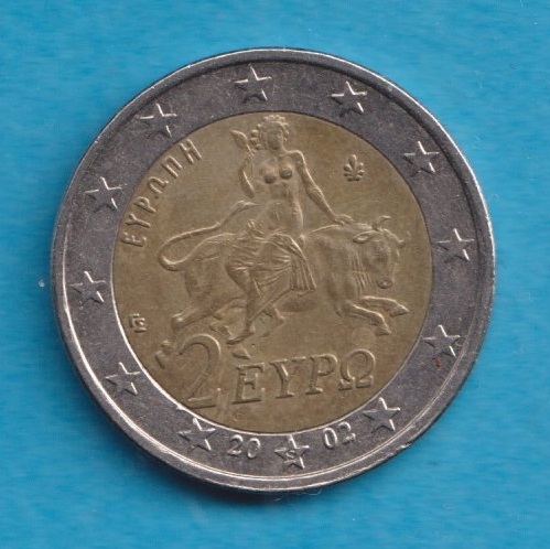 Griechenland 2 Euro 2002 S