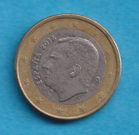 Spanien 1 Euro 2016