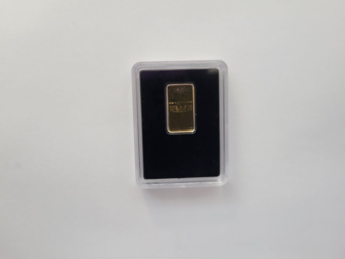  Goldbarren 1/200 Oz Uhrturm Österreich Spittalgold9800 (5527   