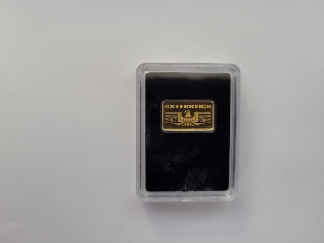  Goldbarren 1/200 Oz Festung Hohensalzburg Österreich Spittalgold9800 (5527   