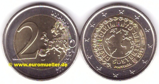 Portugal 2 Euro Gedenkmünze 2025...Entwicklung   